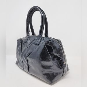 Yves Saint Laurent Black Patent Leather Bag